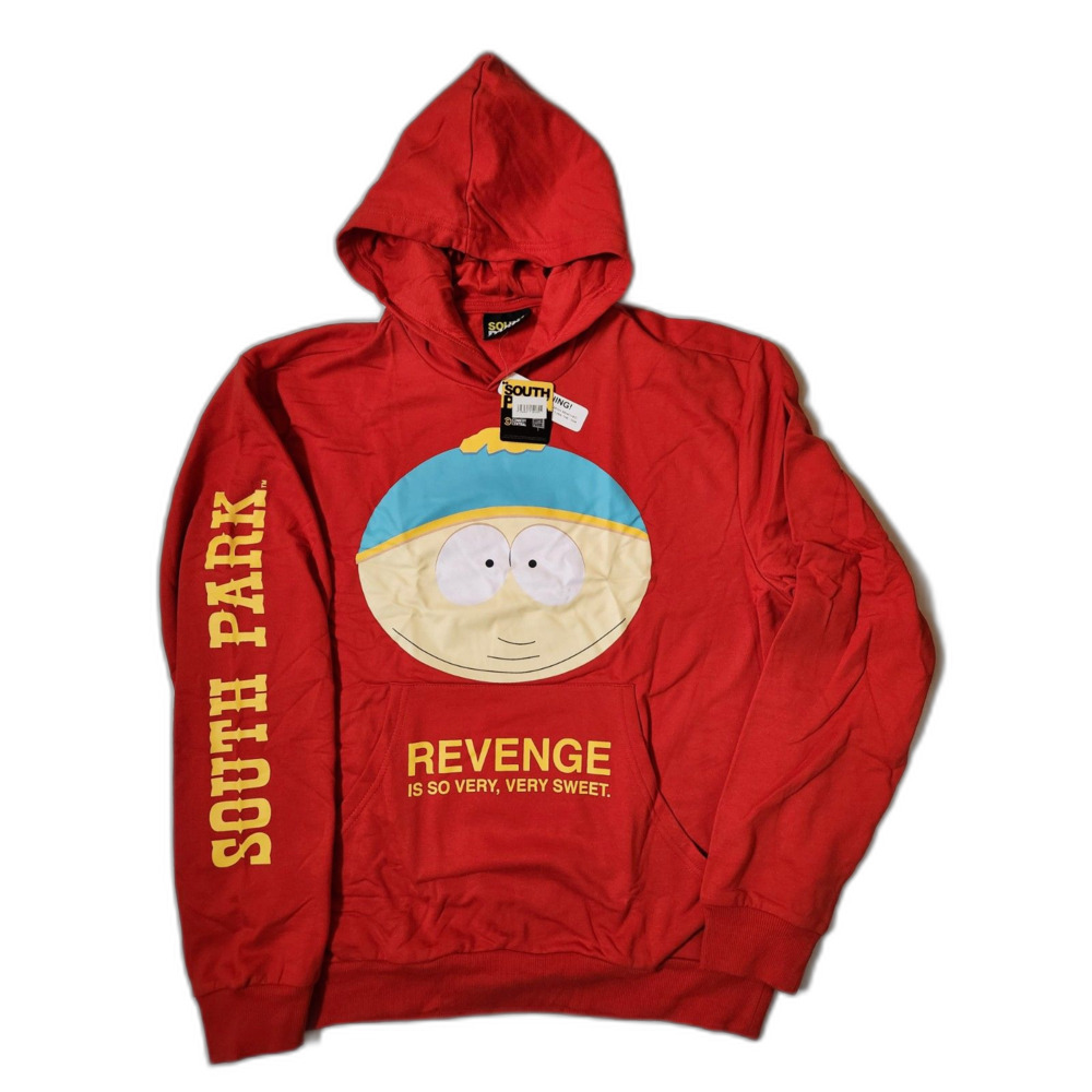 South Park Cartman Hoodie Men’s Medium Red Revenge Graphic